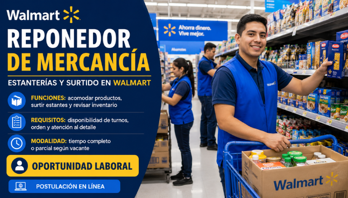 Reponedor de mercancía